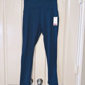 Zoe + Phoebe Navy Blue Legging size Medium NWT